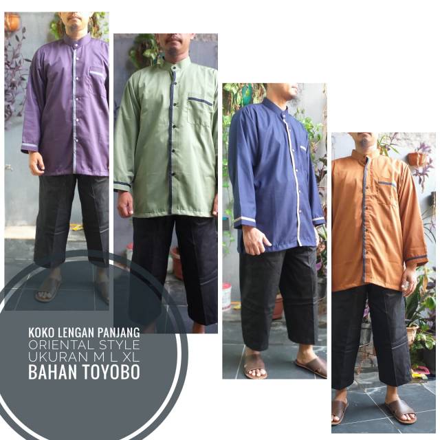baju koko ikhwan muslim toyobo