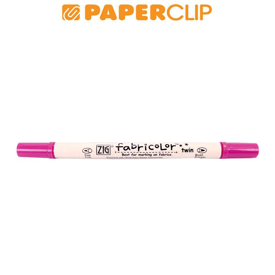 

PEN BRUSH ZIG KURETAKE FABRICOLOR TWIN TC-4000 027 DARK PINK