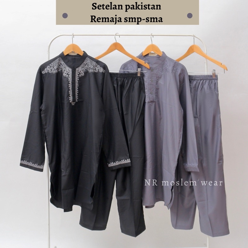 BAJU KOKO SETELAN ANAK SD- SMP- SMA REMAJA / KOKO SETELAN PAKISTAN kode PK-12