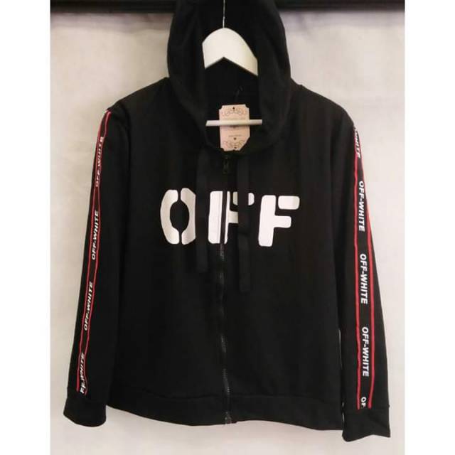 Jaket off white