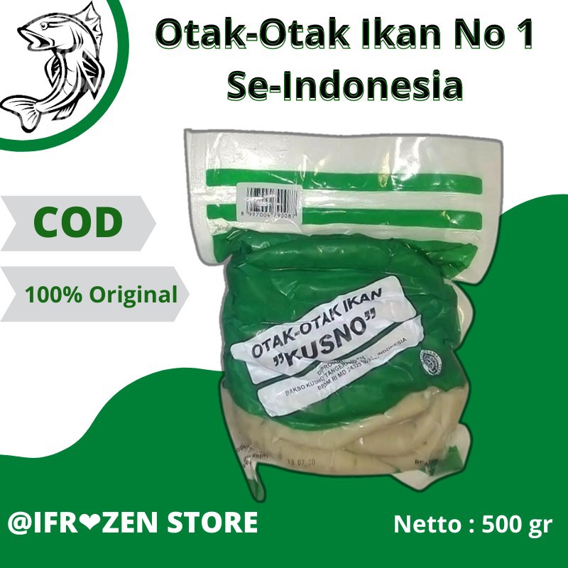 

@500 gr Otak-Otak Ikan Fish roll Fishroll Kusno Cedea Minaku Makanan Beku Instan Asin Gurih Enak