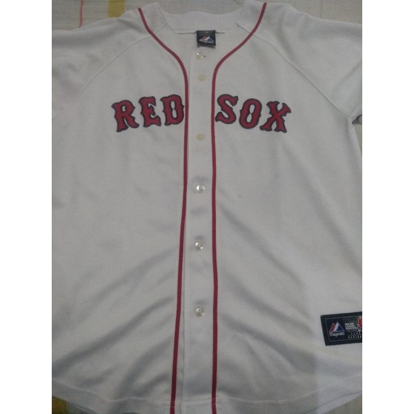 jersey mlb red sox majestic athletic original second preloved thrift
