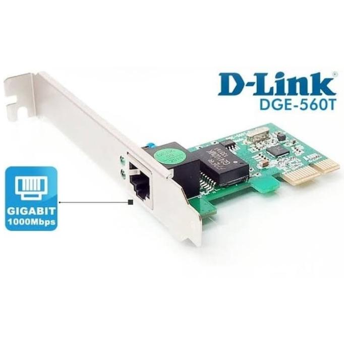 Сетевой адаптер gigabit ethernet d link dge 560t pci express как запустить на 10