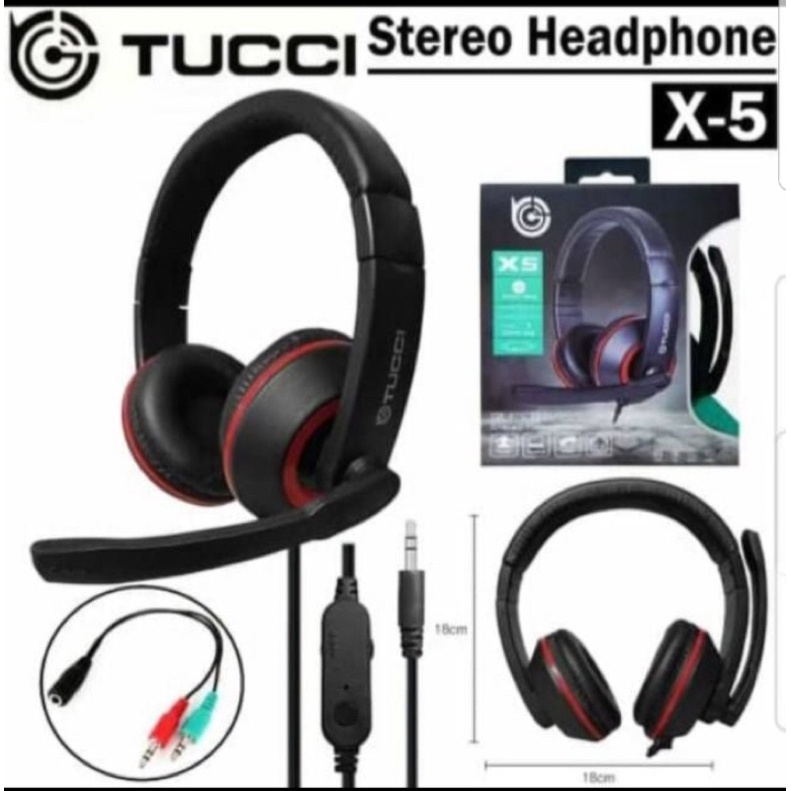 HEADPHONE GAMING X5 + MIC