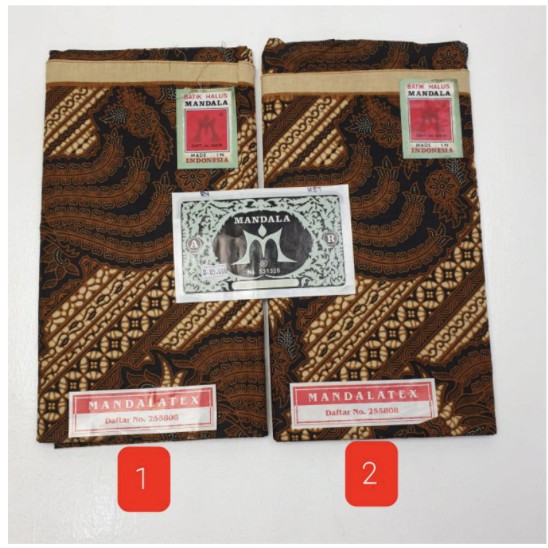 KAIN PANJANG BATIK HALUS /SAMPING KEBAT MANDALA CAP CENT /JARIK