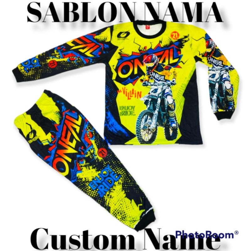 jersey balap motor/baju balap sepeda/setelan baju motor cross