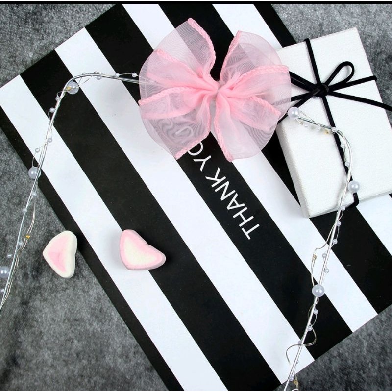 hiasan dekorasi cake kue ulang tahun pita kawat led