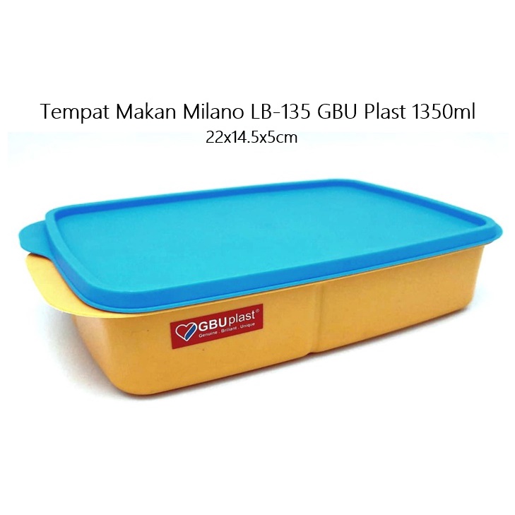 Tempat Makan/Lunch Box/Bekal  GBU Milano LB-135/LB-200 &amp; Lolita OP-0198