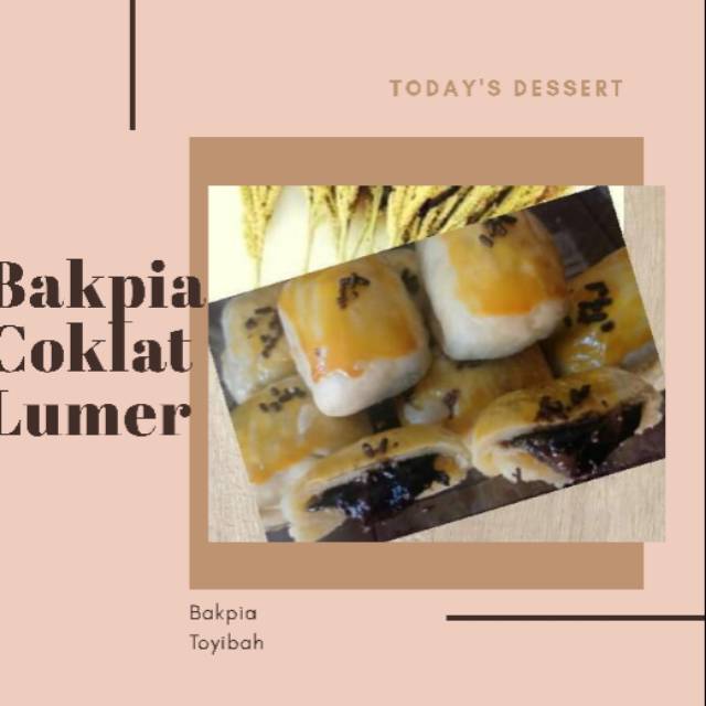 

Bakpia toyibah coklat lumer