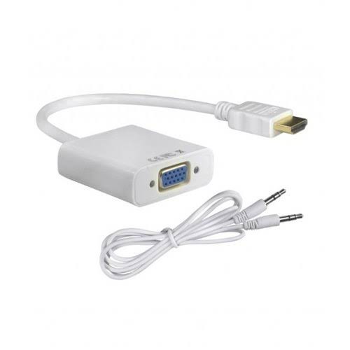 [COD] KABEL VGA TO VGA DIGITAL 1.5M + ADAPTER KONVERTER KONEKTOR HDTV TO VGA WITH AUDIO CONVERTER / UNTUK PS3 LAPTOP KE PROYEKTOR &amp; MONITOR