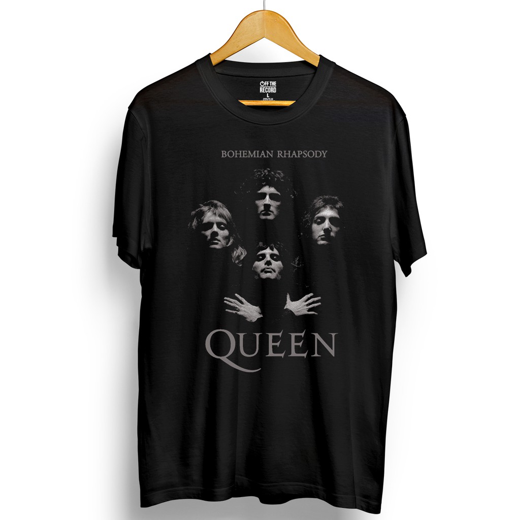 Jual KAOS QUEEN BOHEMIAN RHAPSODY Shopee Indonesia