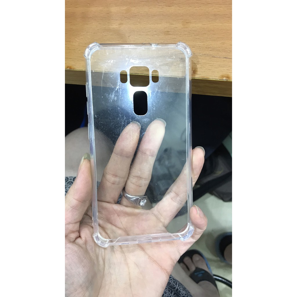 Anti crack acrylic tebal case bening asus zenfone 3 5.5 ZE552KL