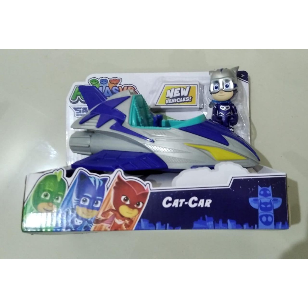 Figure PJ Masks Save the Sky Owl Glider Cat Car Gekko Mobile Just Play Original