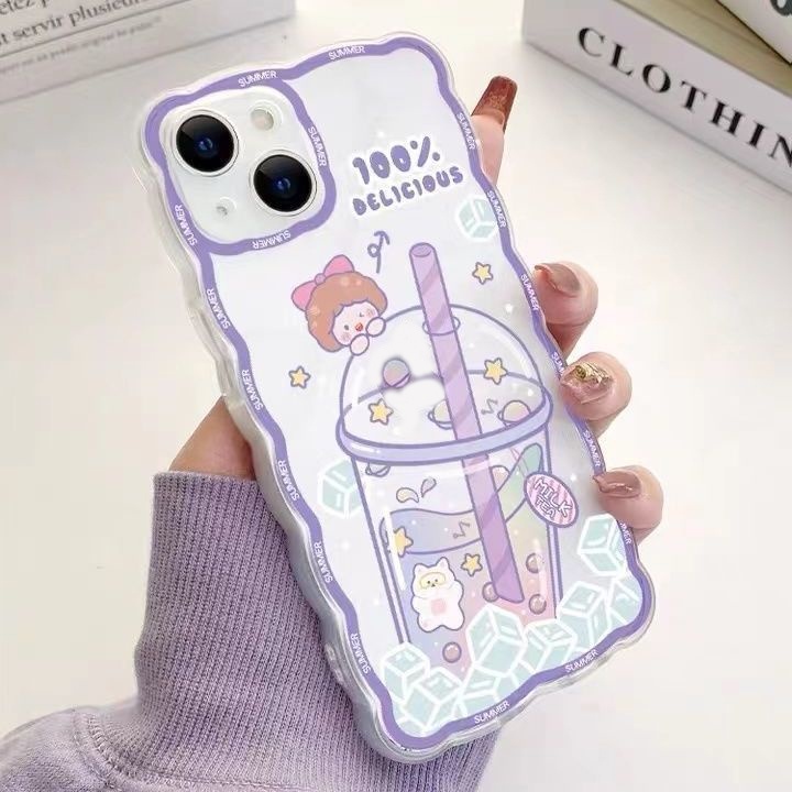 Butterfly Soft Case Desain Kupu-Kupu Perempuan Untuk IPhone 13 13pro 12promaxSE2 2020 / 11 Pro MAX / 6S / 7 / 8plus / XR