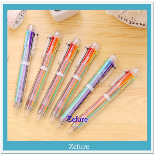 

A1 PULPEN MEKANIK 6 WARNA BARU PENA BOLPEN 6IN1 WARNA MULTI COLORS PEN PN025