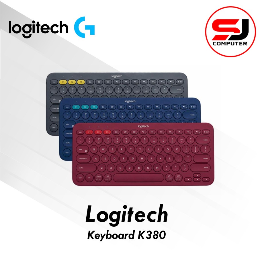 Logitech K380 Keyboard Wireless Bluetooth Multi-Device