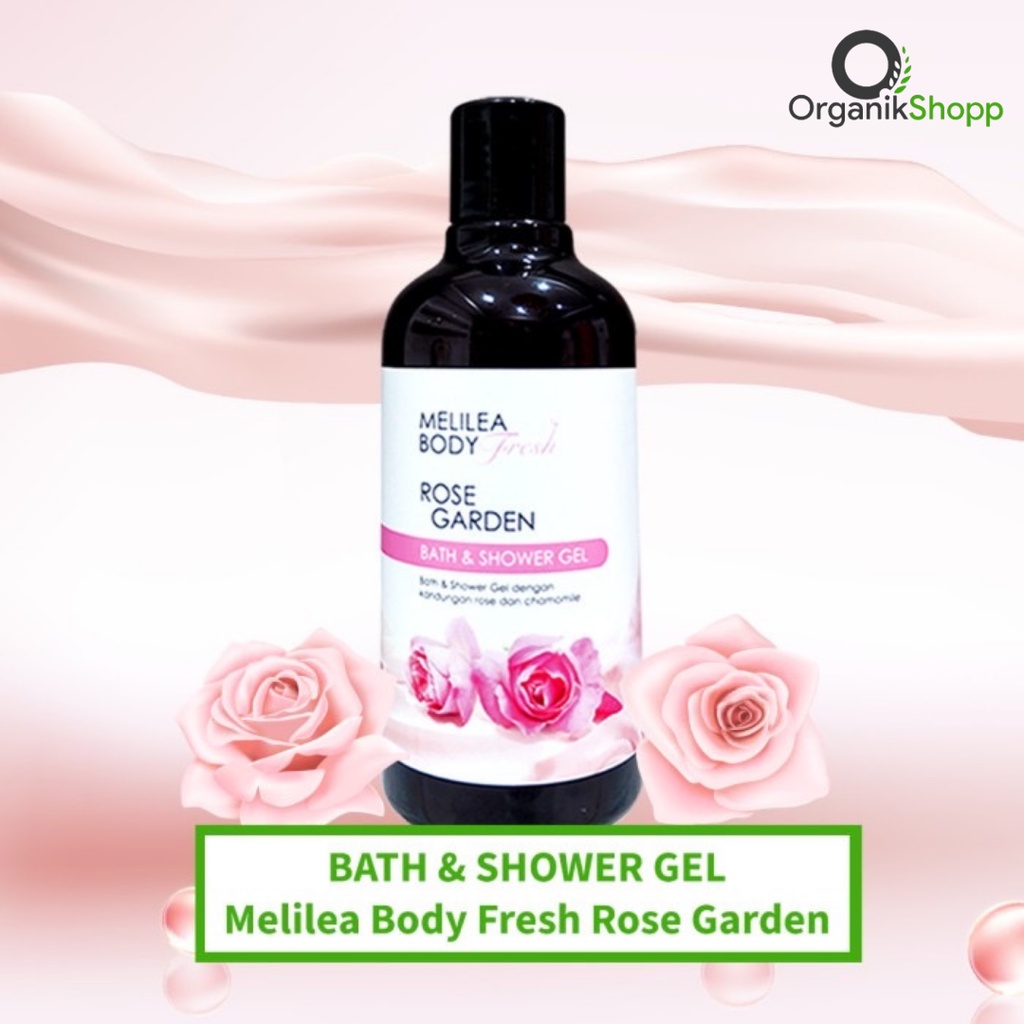 BATH & SHOWER GEL - Melilea Body Fresh Rose Garden