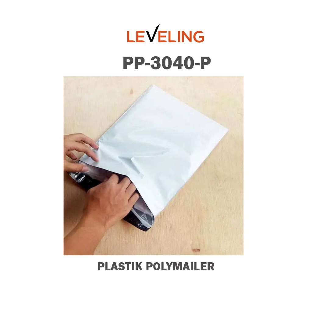 KINGSMAN - Plastik Olshop Polymailer 30x40 banyak ukuran Kantong Plastik Packing Tanpa Lakban Simple - PP-3040-P