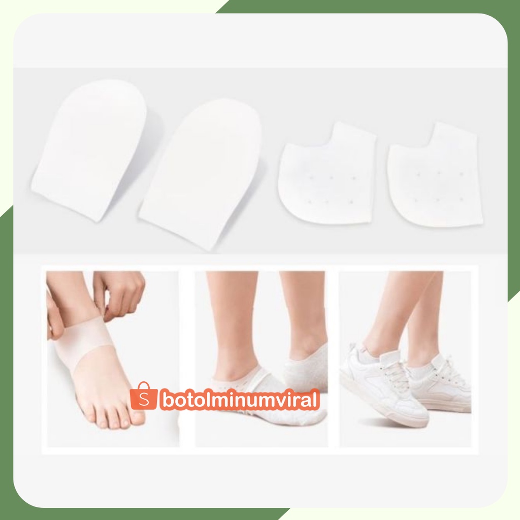 PELINDUNG TUMIT KAKI GEL SILICON PELINDUNG KAKI / SILICON PELINDUNG PREMIUM