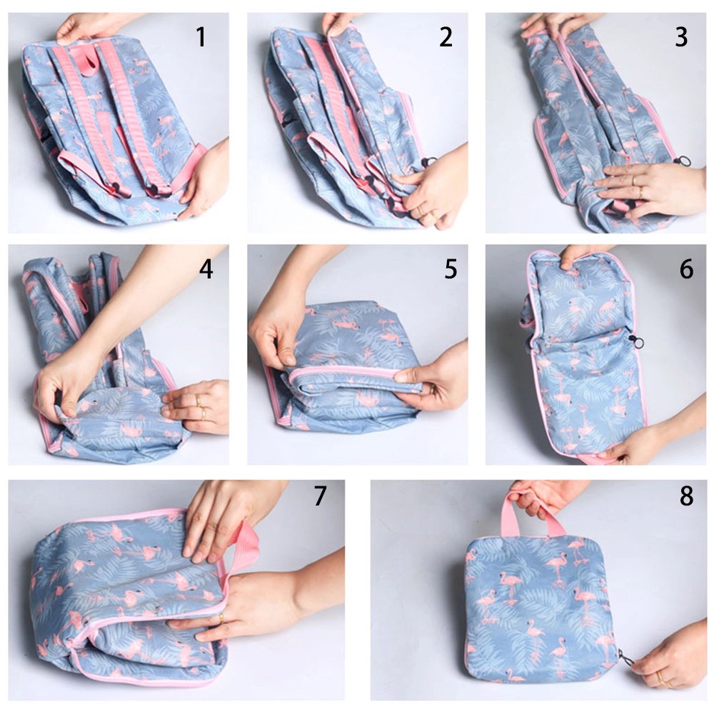 Weekeight Charming Water Resistent Backpack Tas Ransel Motif