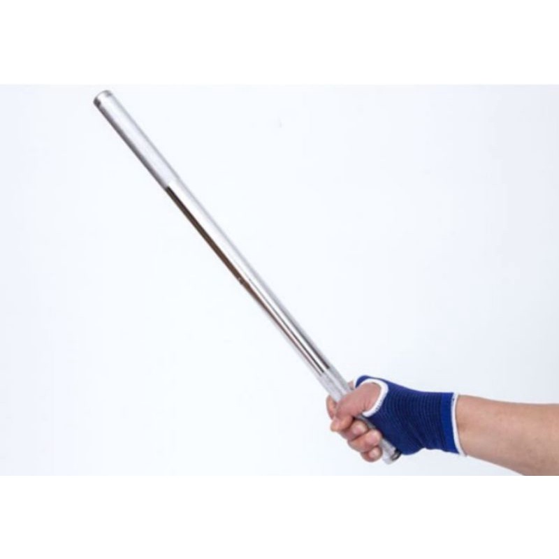 Double Stick Besi Stainless Doble Stik Nunchaku Tongkat Besi Bela Diri Non Kayu Ruyung Bruce Lee