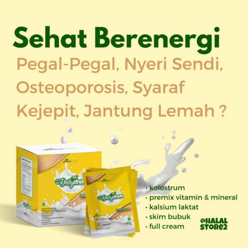 

SUSU KOLOSTRUM SEHAT BERENERGI | SUSU UNTUK JANTUNG | SUSU PERSENDIAN | SUSU UNTUK SYARAF KEJEPIT