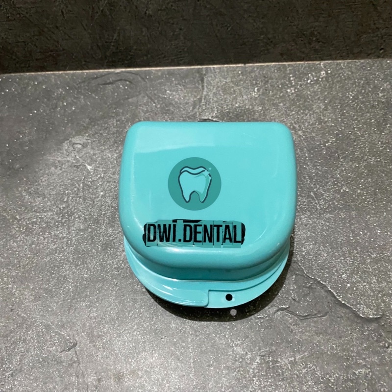 kotak gigi palsu retainer denture box