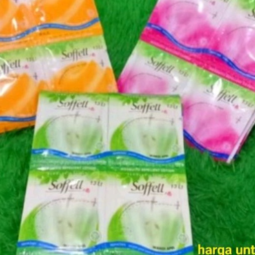 Soffell Obat Anti Nyamuk 1 renceng 12 sachet l Lotion Anti Nyamuk sachet