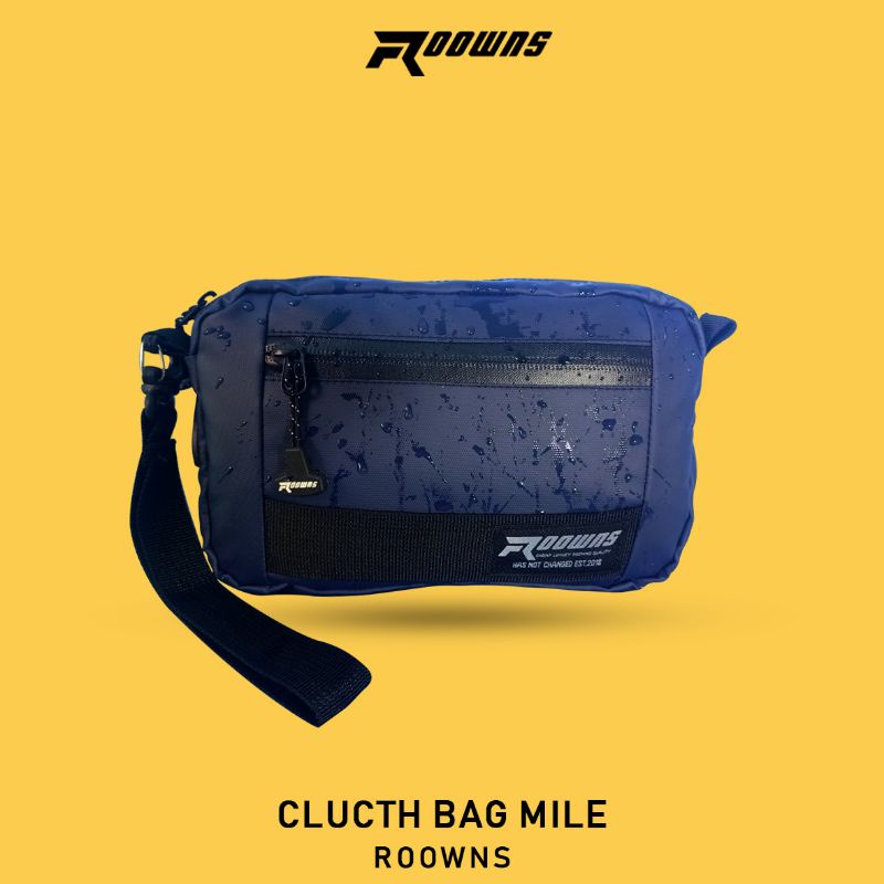Clutch Bag Hand Bag Pouch Tas Selempang Pria Noris Waterproof Roowns Mile