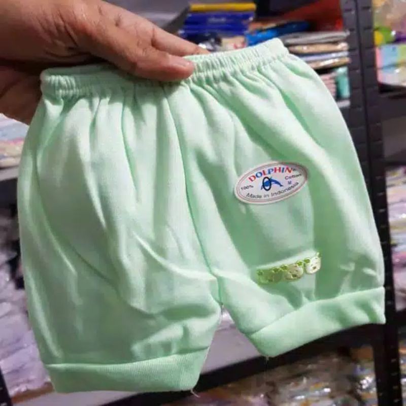 Dolphin 3PC Celana Bayi Model Segi Ukuran M L XL Lembut dan SNI