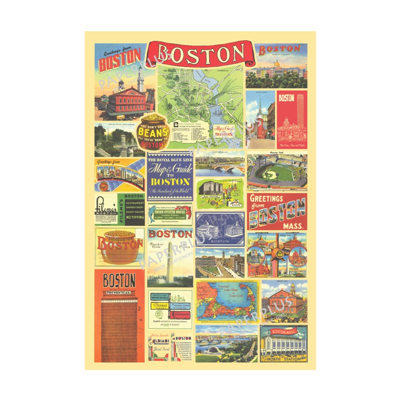 

Kertas Kado Vintage Boston