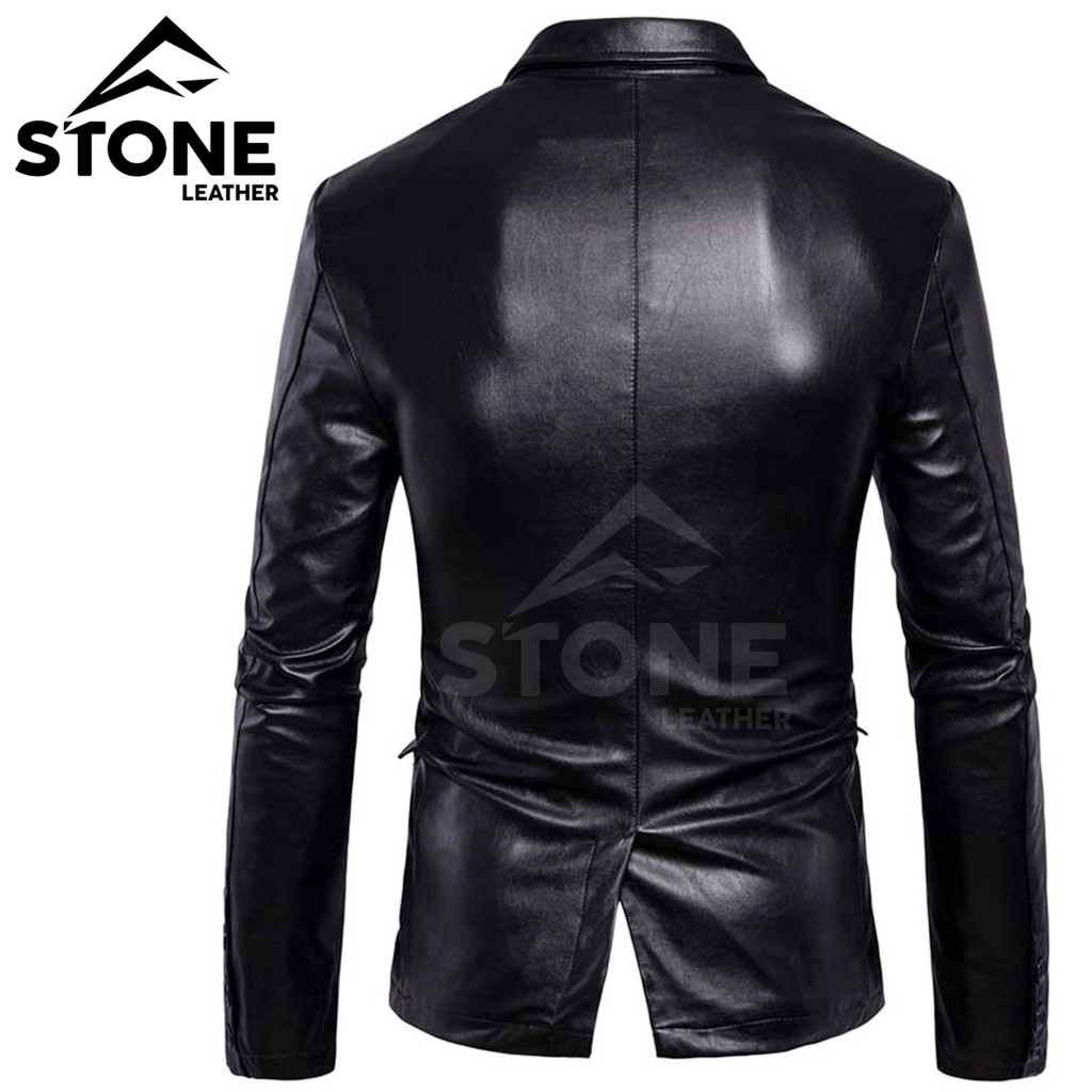 JAKET FORMAL PRIA BLAZER KULIT SINTETIS