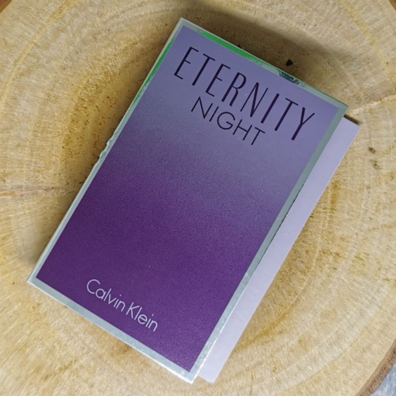 Jual Vial Parfum Ck Eternity Night Woman 1.2 ml EDP Shopee Indonesia