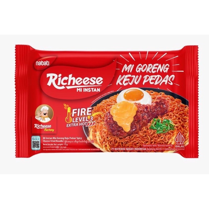 

[READY STOCK] Richeese Mie Goreng Keju level 3