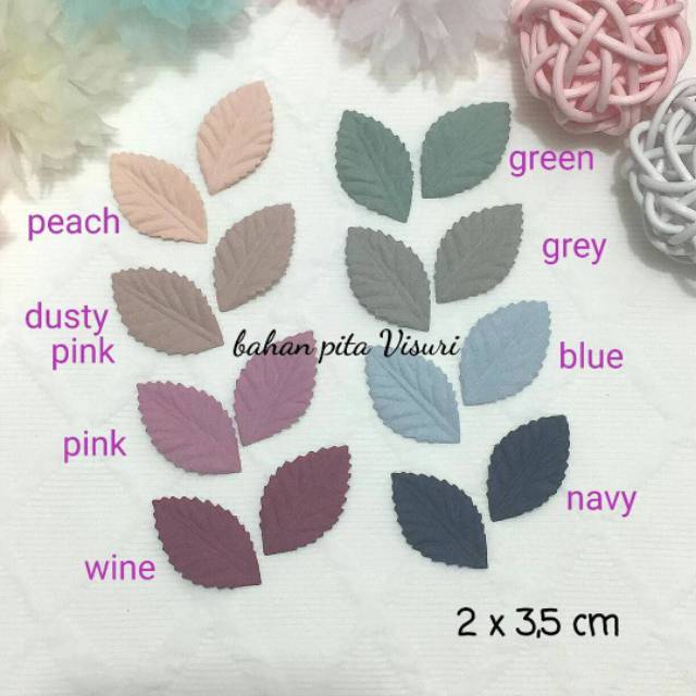 Daun Suede Lembaran Kecil