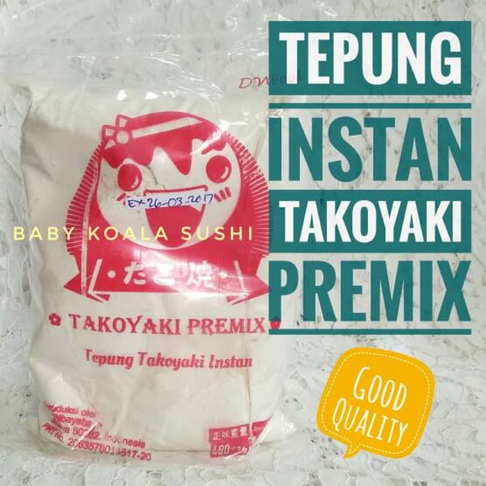 

DISKON TEPUNG TAKOYAKI PREMIX INSTAN 200 GRAM !!!!!!