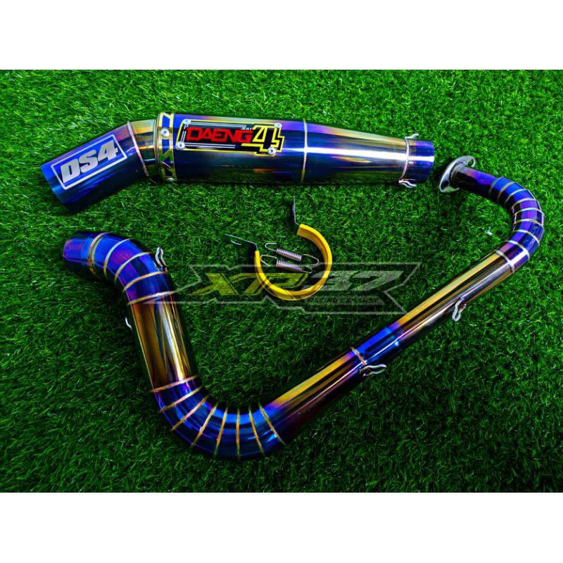 Canister plus pipe blue  daeng4 ds4 sai blue mio sporty nouvo