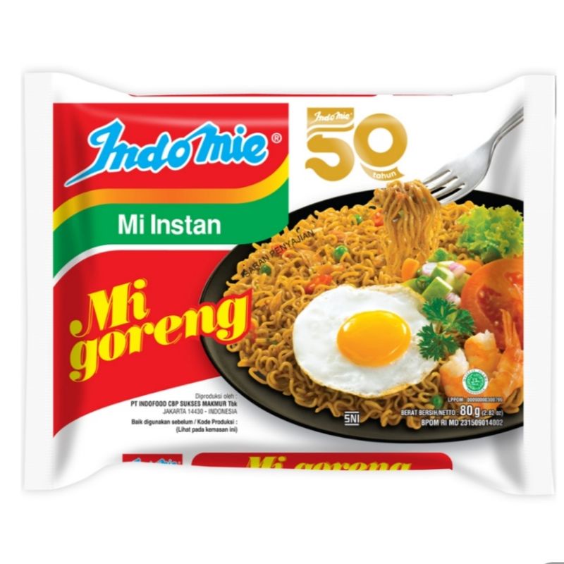 

Indomie Mie Goreng 80 gr