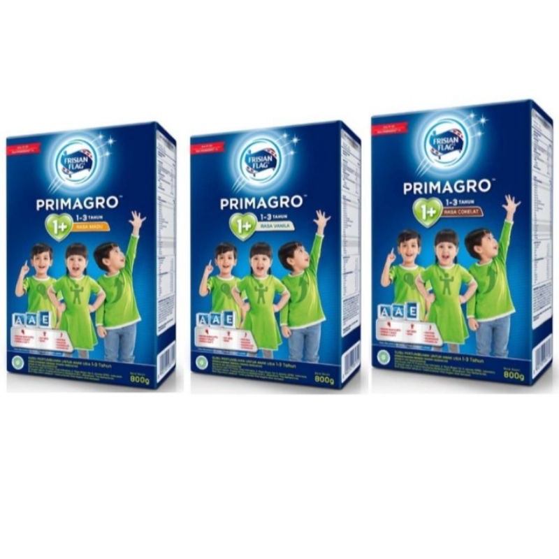 Frisian Flag Primagro 1+ ( 1-3 Tahun ) rasa Vanila dan madu 400gr & 800gr
