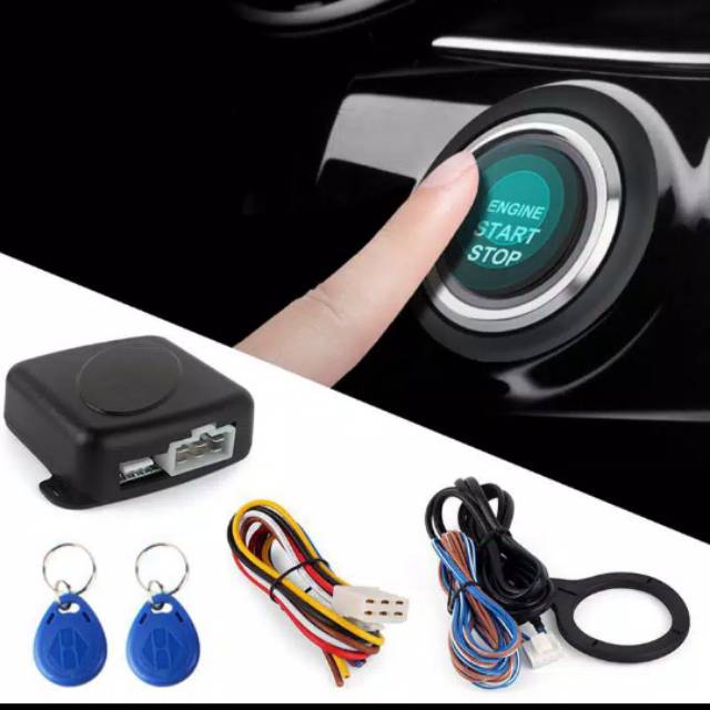 Engine start stop keyless