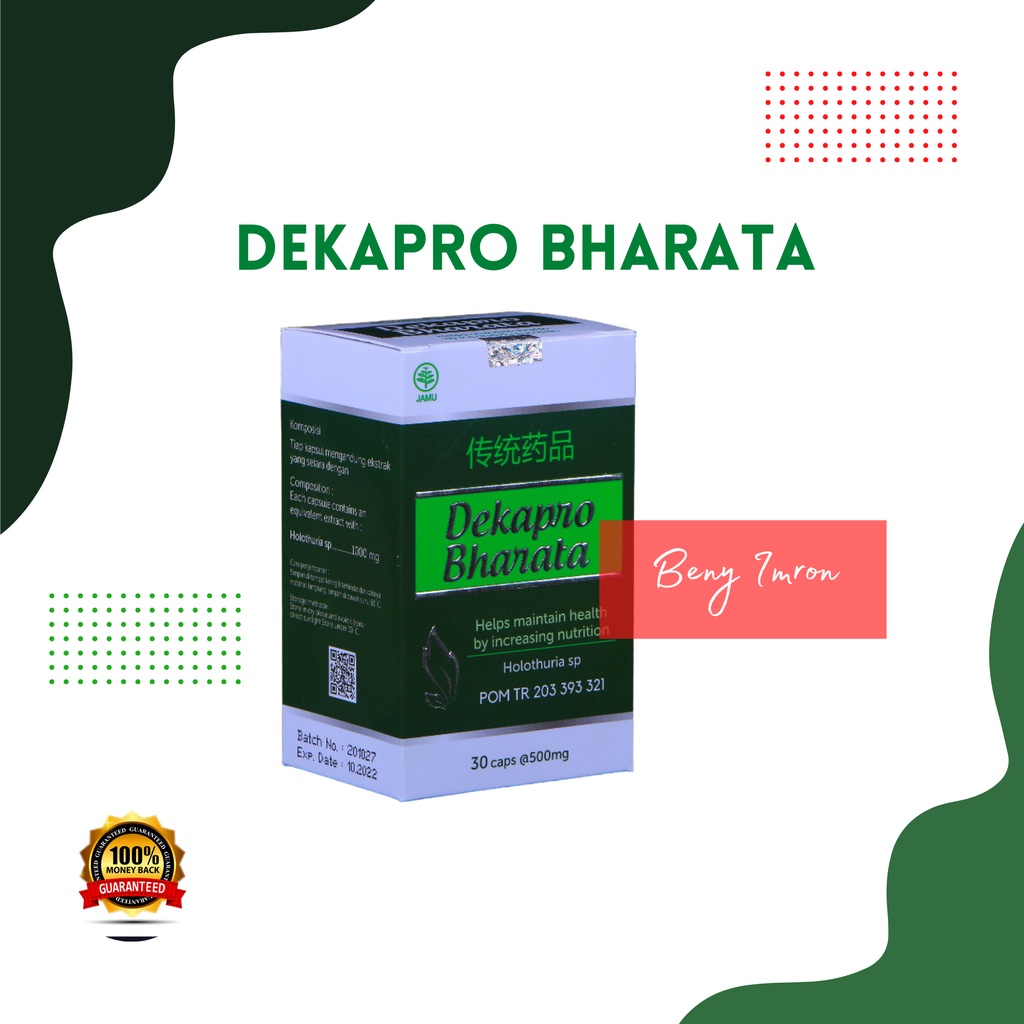 Obat HIV Aids Herbal Dekapro Bharata 30 Kapsul 10 Hari