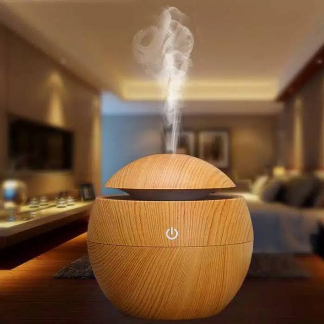 Ultrasonic Aroma Diffuser Humidifier Aromaterapi Essential Oil Pengharum Ruangan Terlaris