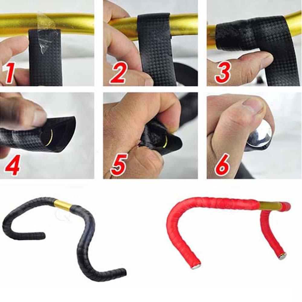 Lanfy Stang Tape Aksesoris Bersepeda Tahan Lama Peredam Anti Getaran Anti-slip Handle Bar Sepeda Tali