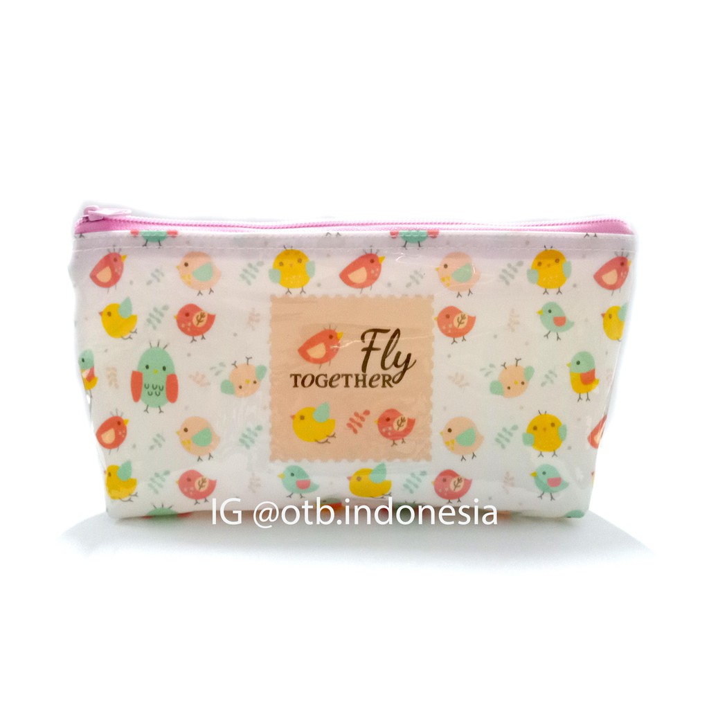

OTB Pouch PVC Fly Together/ Tempat Pensil Plastik