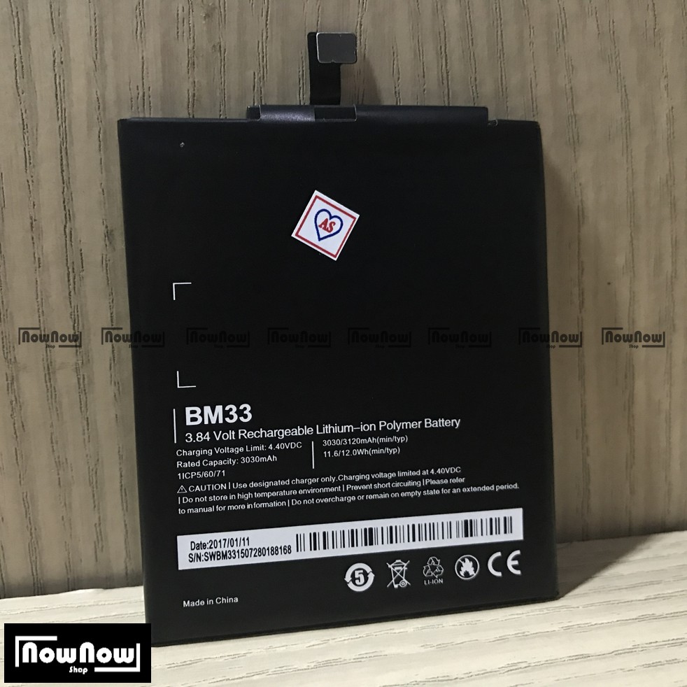 Baterai XiaoMi Mi4i BM33 Original Batre Battery