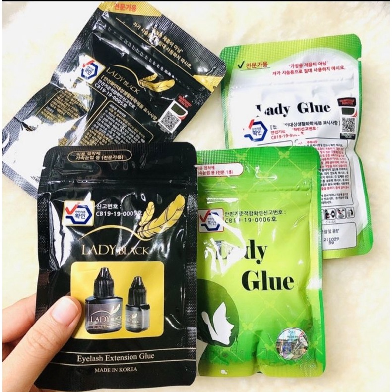 Lady Black Glue Eyelash Extension Glue