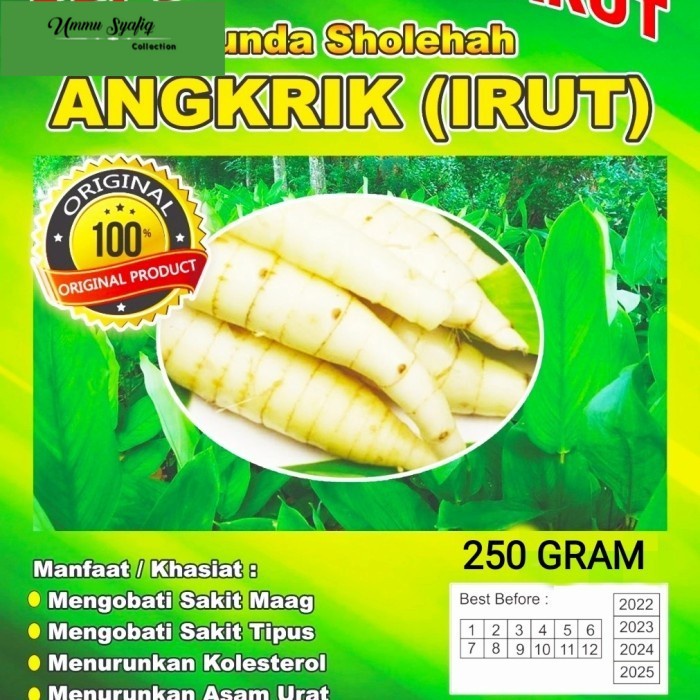 

TEPUNG PATI GARUT 1/4 kg PATI IRUT PATI ANGKRIK obat maag dan gerd