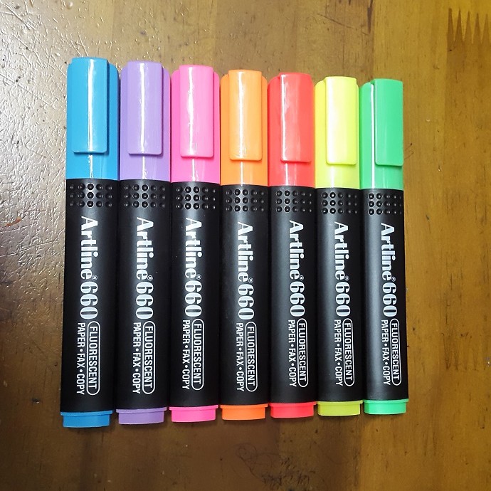 

HIGHLIGHTER / STABILO MERK ARTLINE EK660 WARNA WARNI
