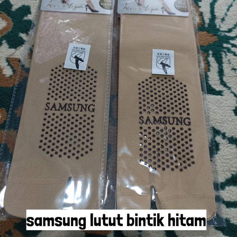 (SAMSUNG) Kaos kaki jempol anti slip panjang sampai bawah lutut