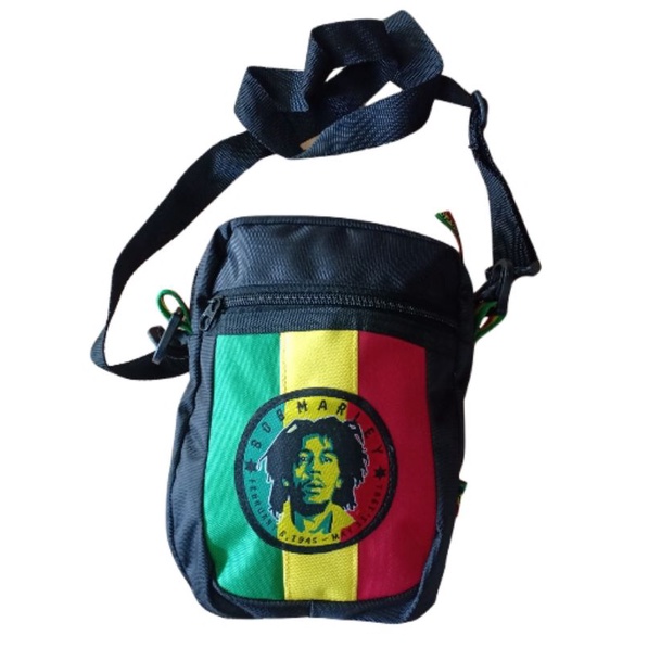 sling bag rasta Bob Marley tas reggae rege